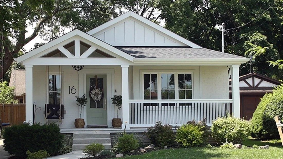 After the renovation, Country Charm Sage project
