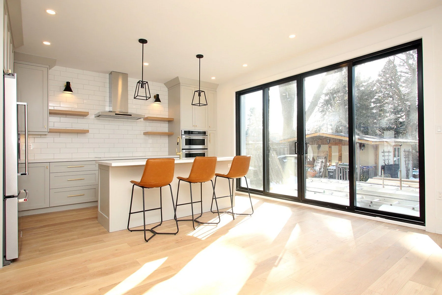 The Modern Farmhouse second-storey addition in Alderwood, Toronto