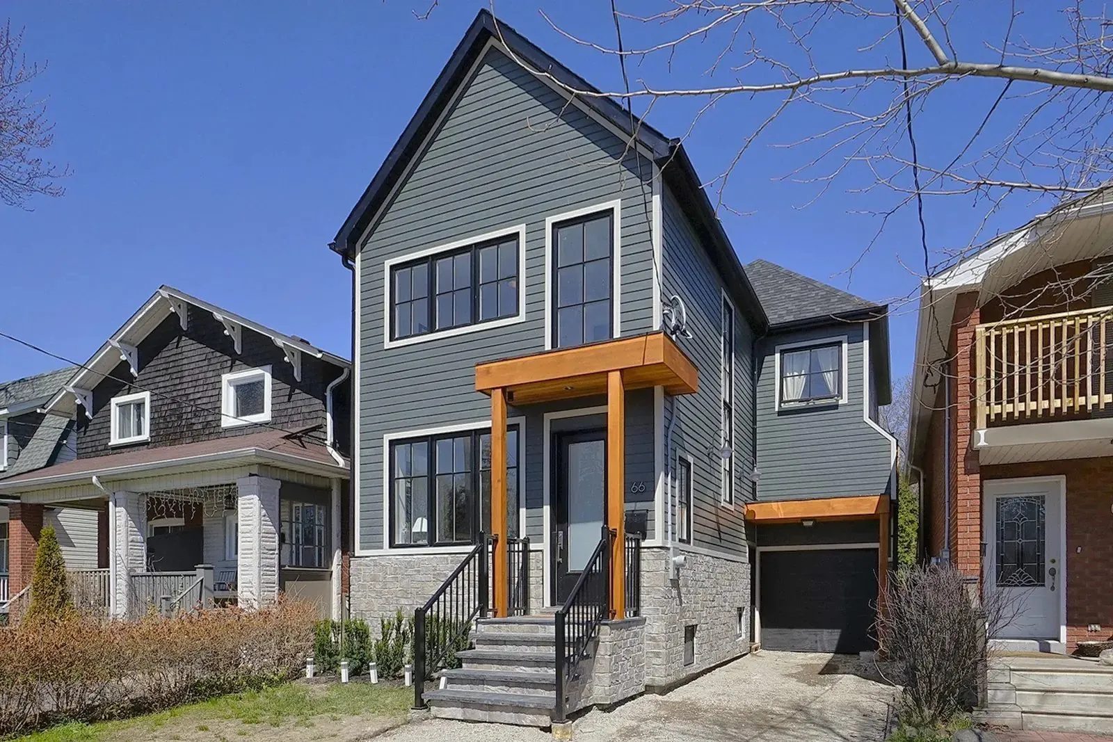 After the renovation, Sophisticated Coastal project